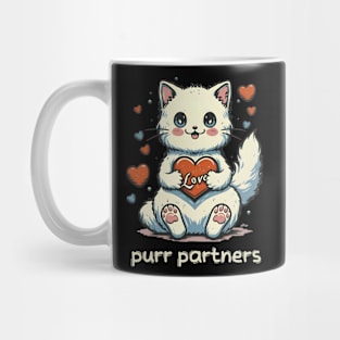 Cat Purr Partners Mug